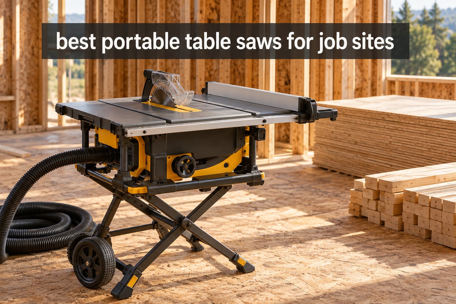 best portable table saws for job sites