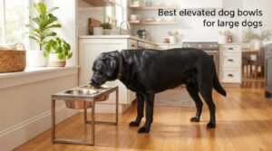 Best elevated dog bowls for large dogs