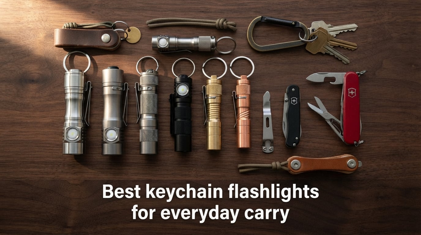 Best keychain flashlights for everyday carry