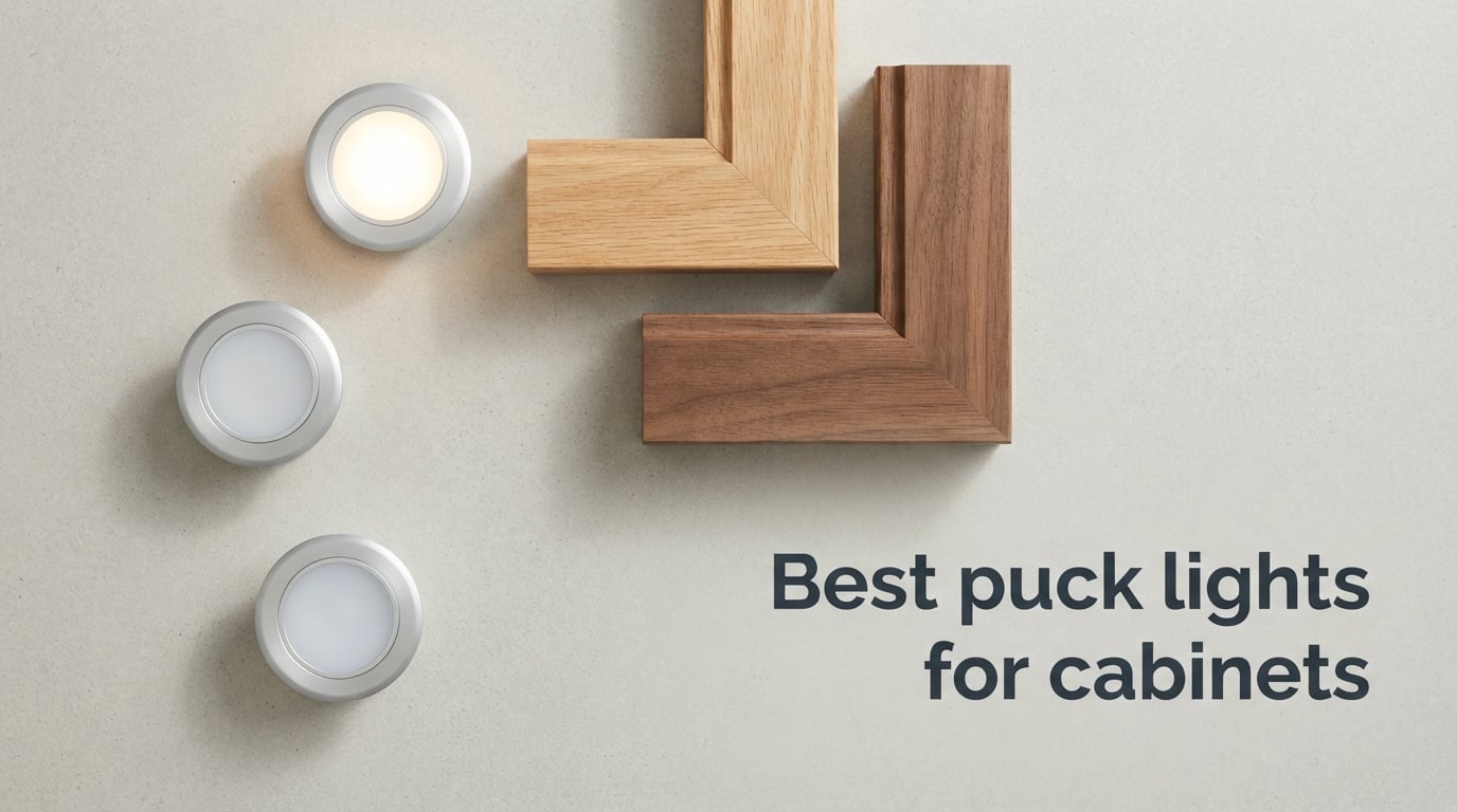 Best puck lights for cabinets