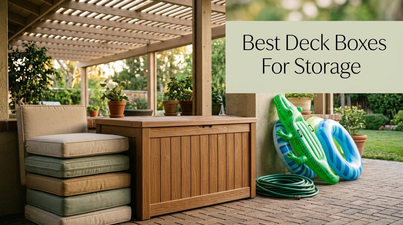 Best Deck Boxes For Storage