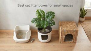 Best cat litter boxes for small spaces