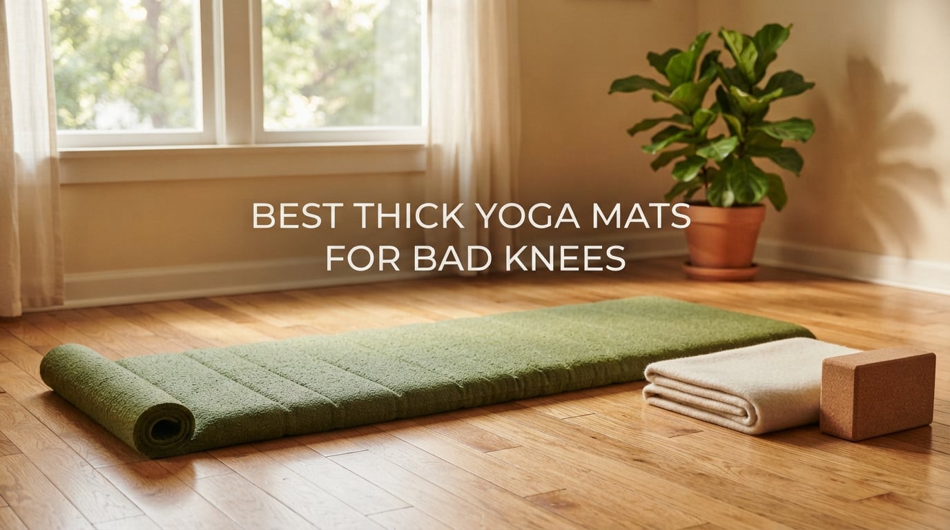 Best thick yoga mats for bad knees