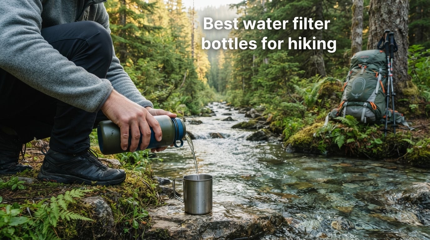 Best water filter bottles for hiking