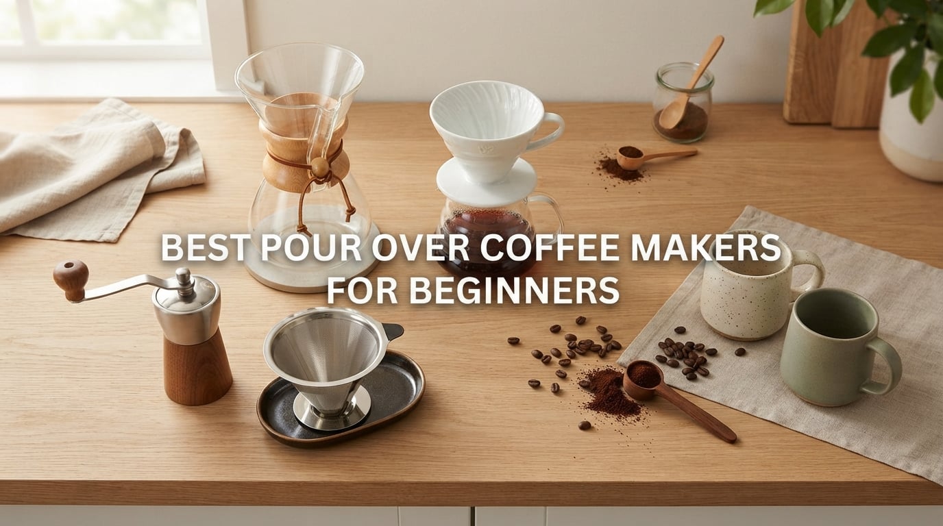 Best pour over coffee makers for beginners