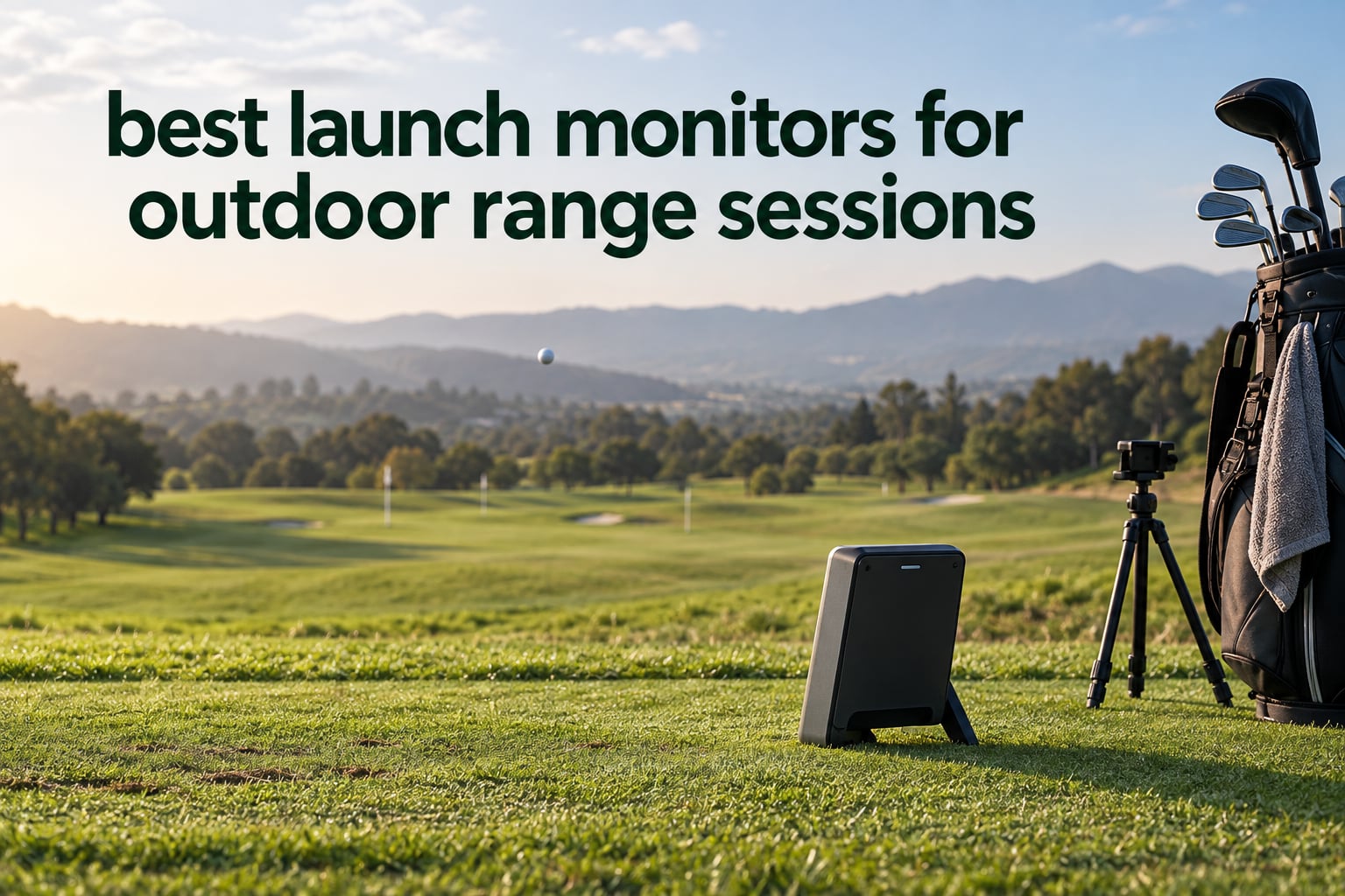 best launch monitors for outdoor range sessions