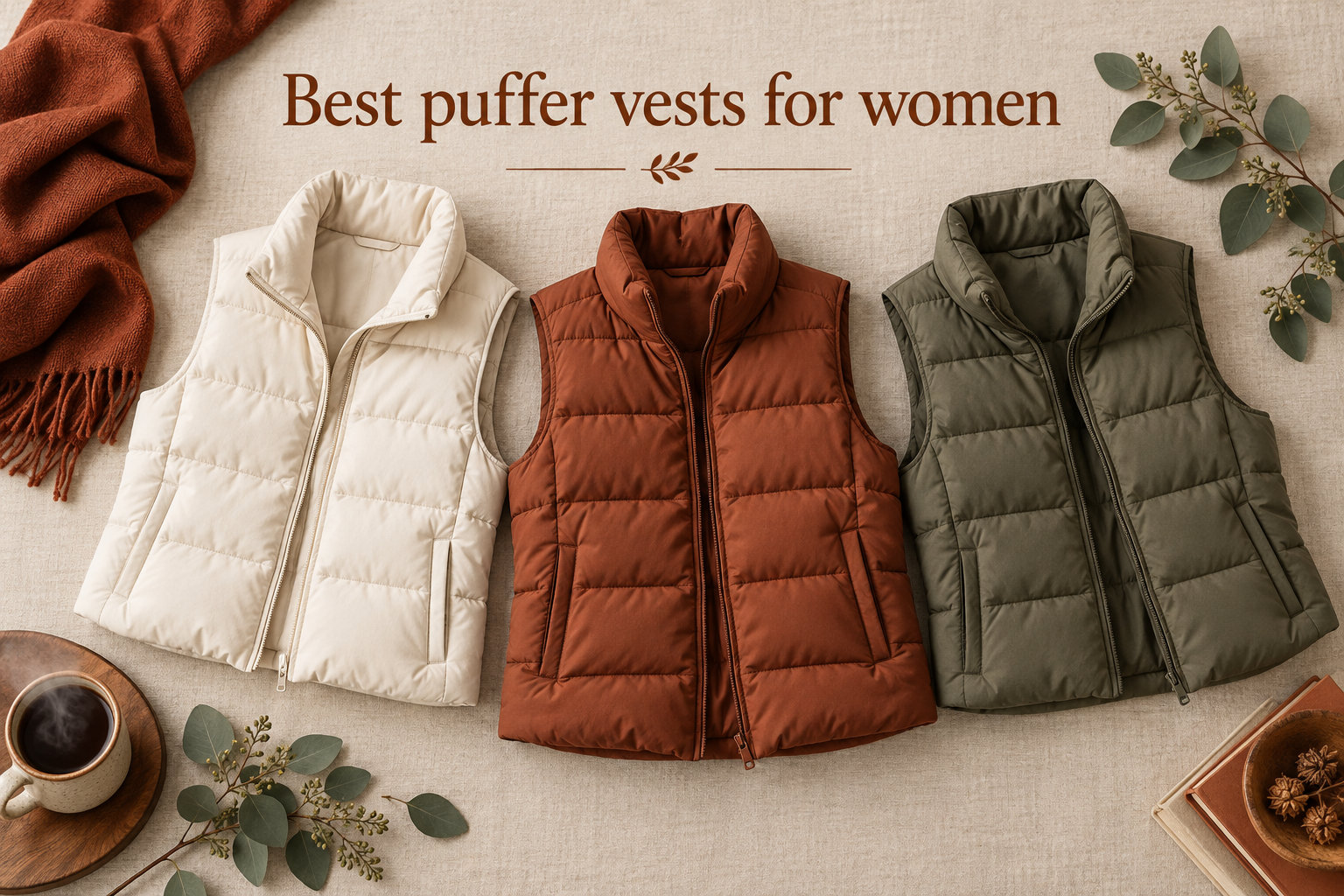 Best puffer vests for women