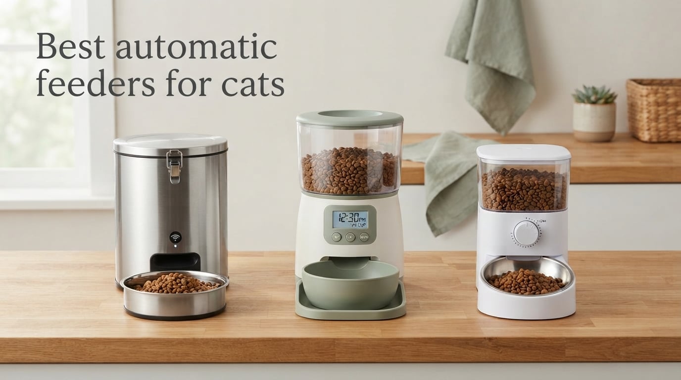 Best automatic feeders for cats