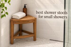 best shower stools for small showers