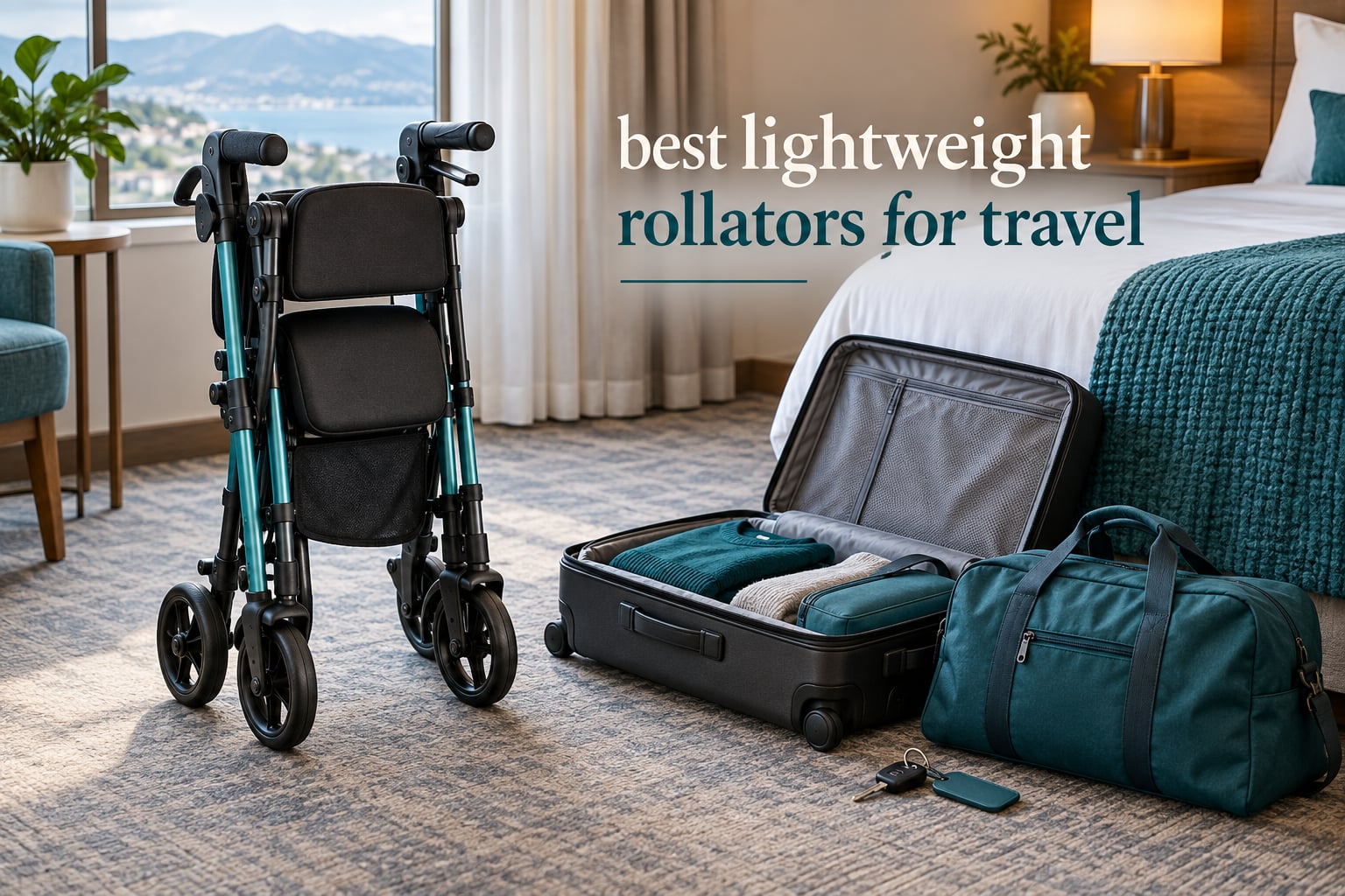 best lightweight rollators for travel