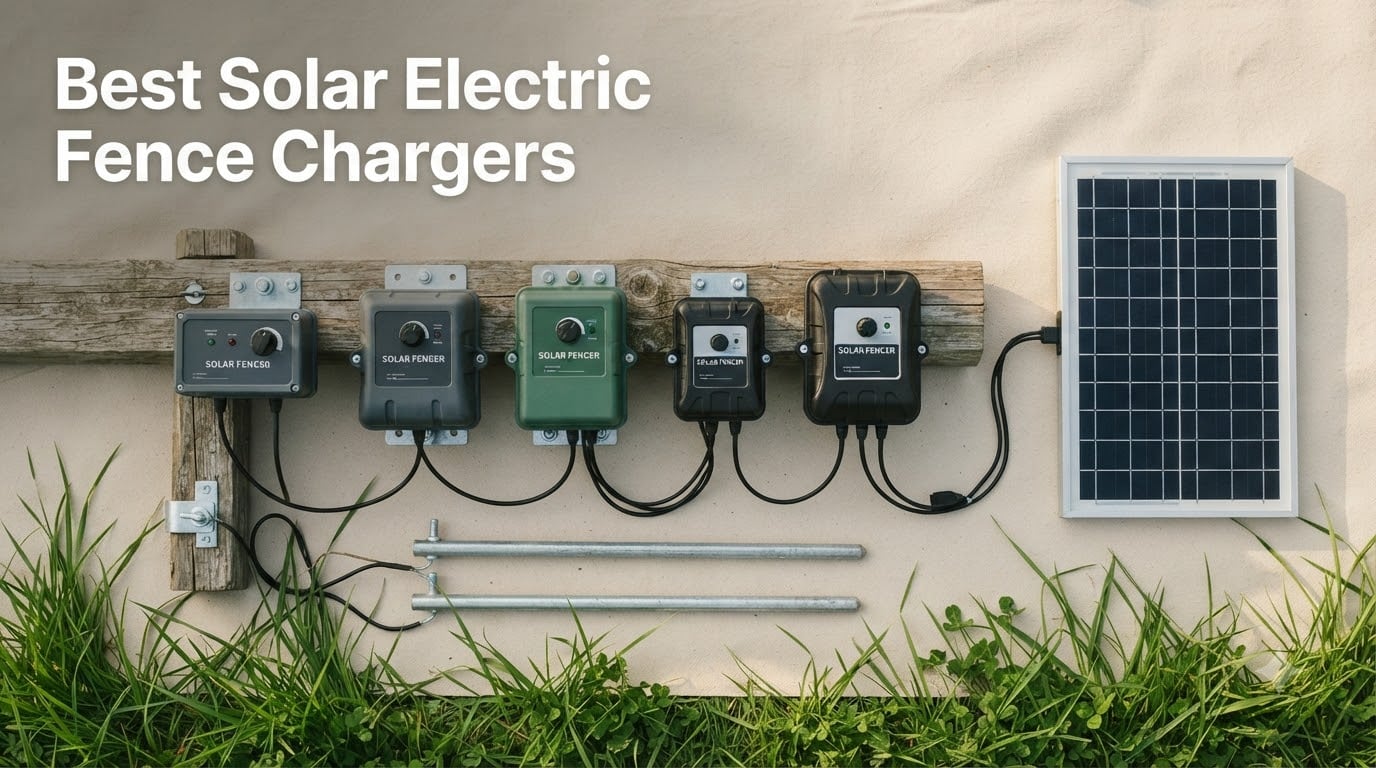 Best Solar Electric Fence Chargers