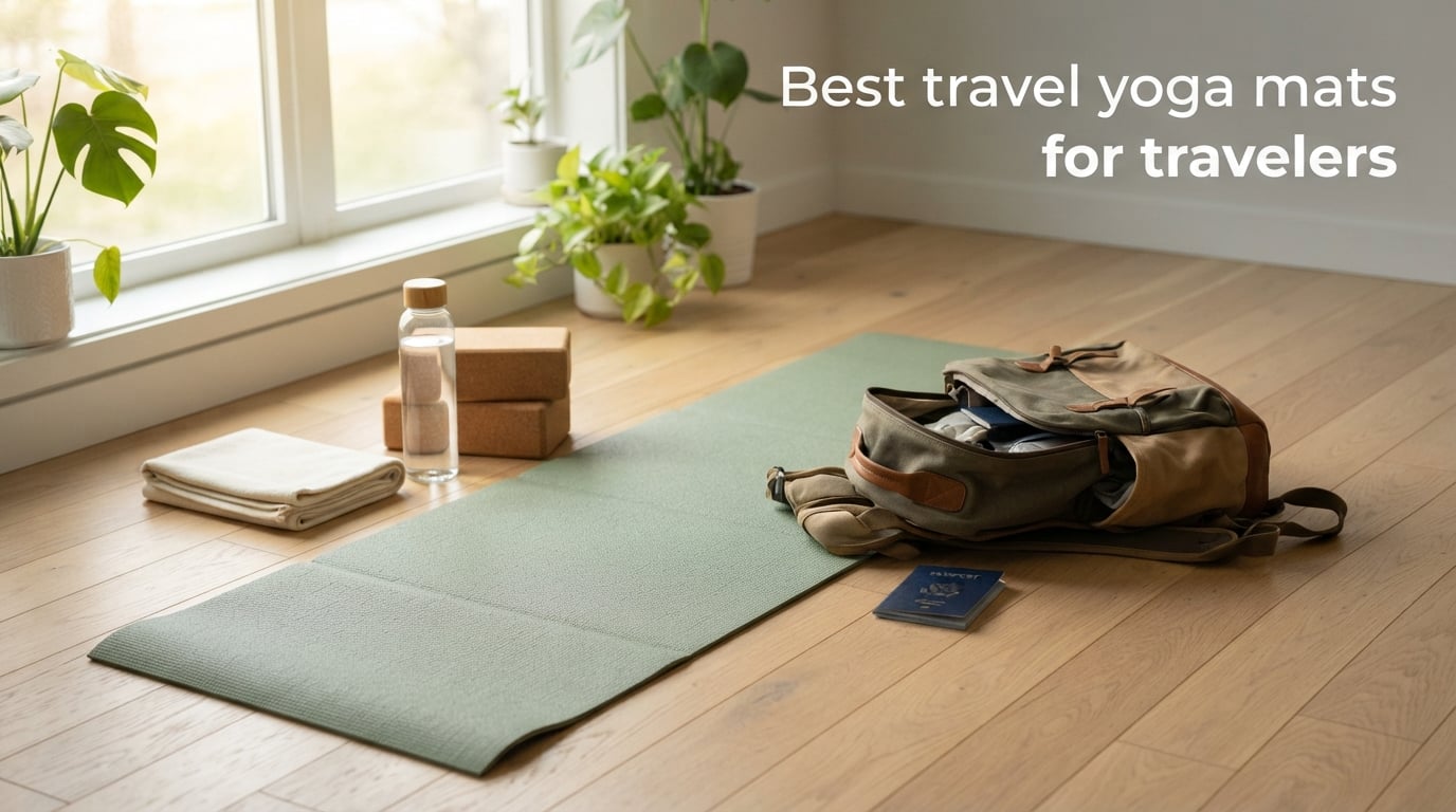 Best travel yoga mats for travelers