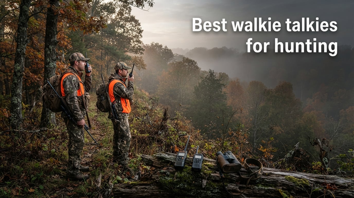 Best walkie talkies for hunting