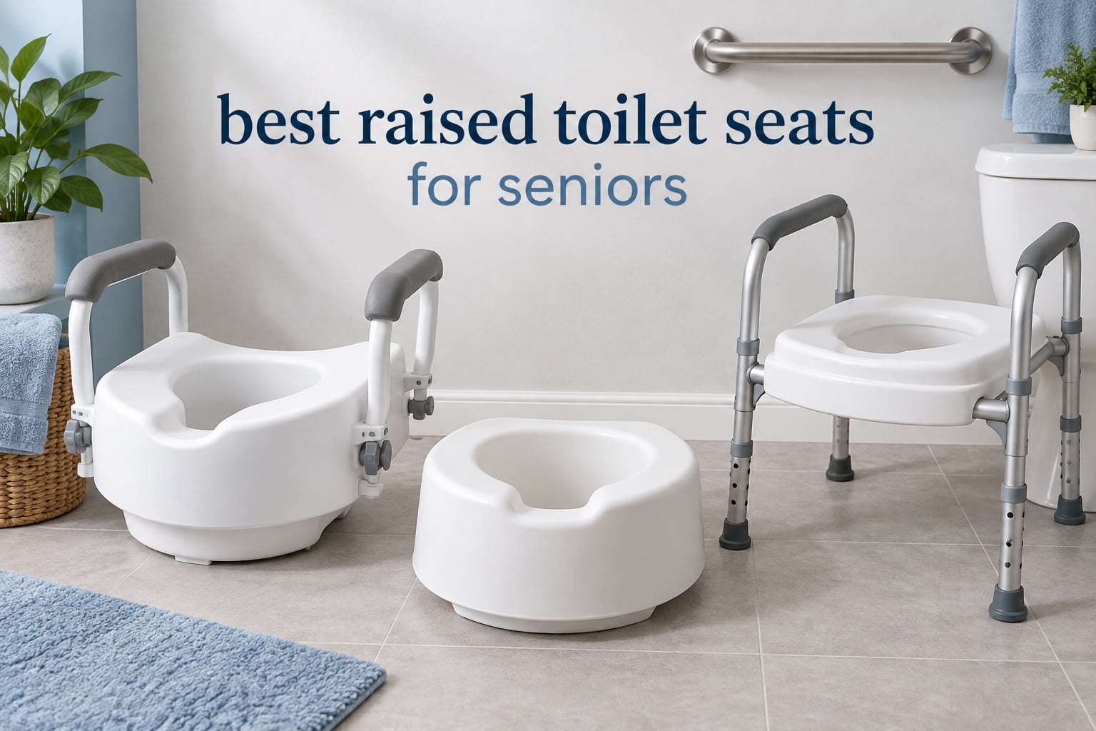 best raised toilet seats for seniors