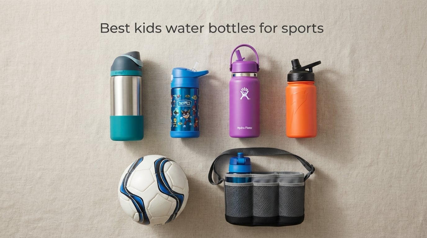 Best kids water bottles for sports