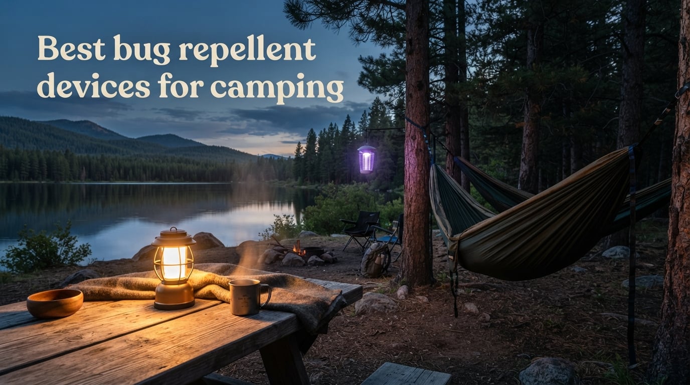 Best bug repellent devices for camping
