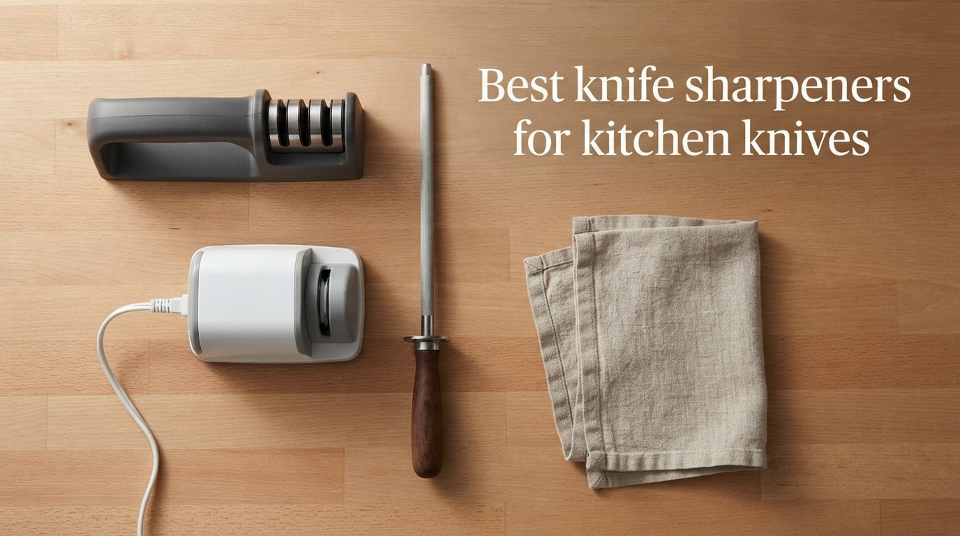 Best knife sharpeners for kitchen knives