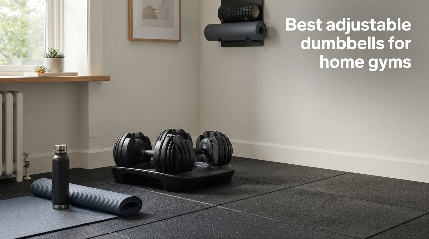 Best adjustable dumbbells for home gyms