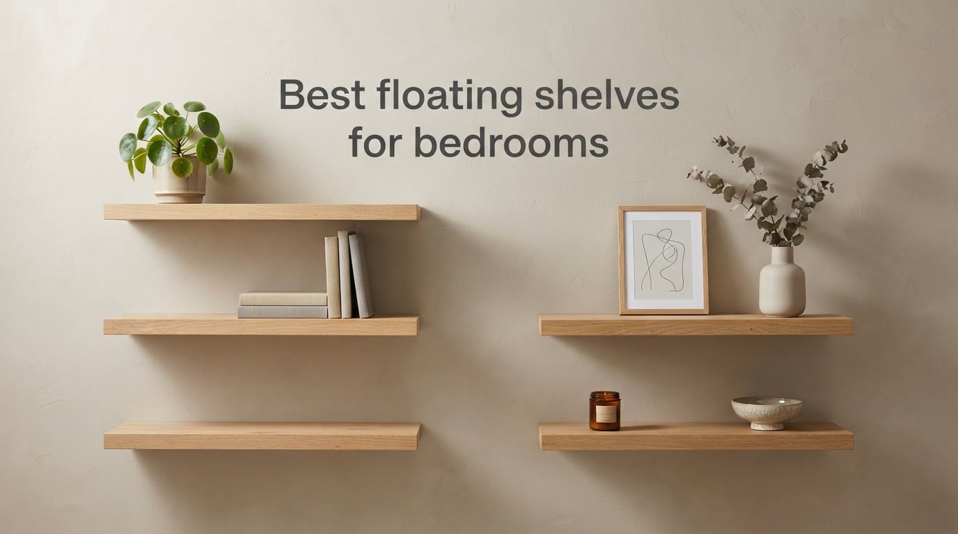 Best floating shelves for bedrooms