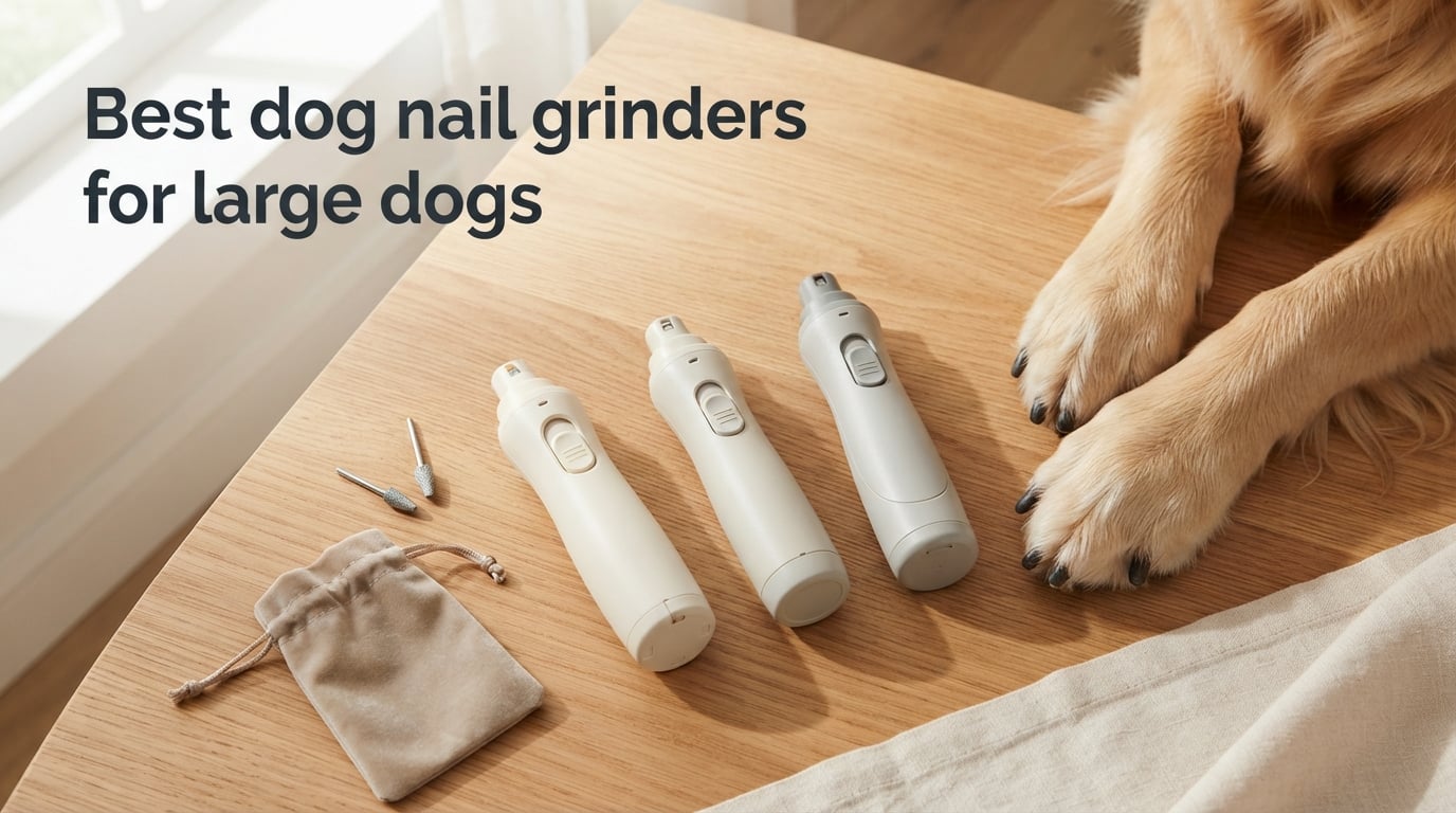 Best dog nail grinders for large dogs