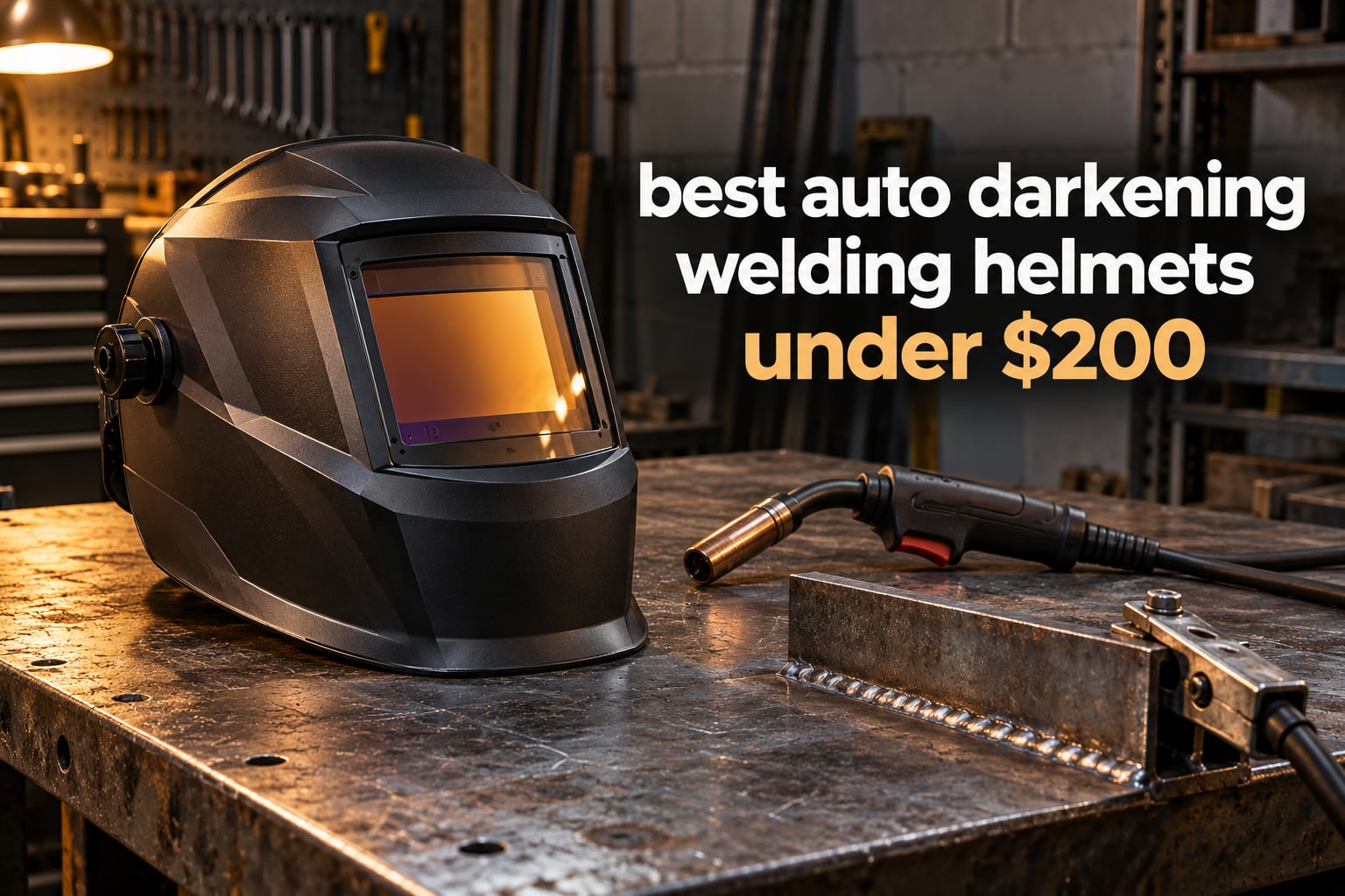 best auto darkening welding helmets under $200