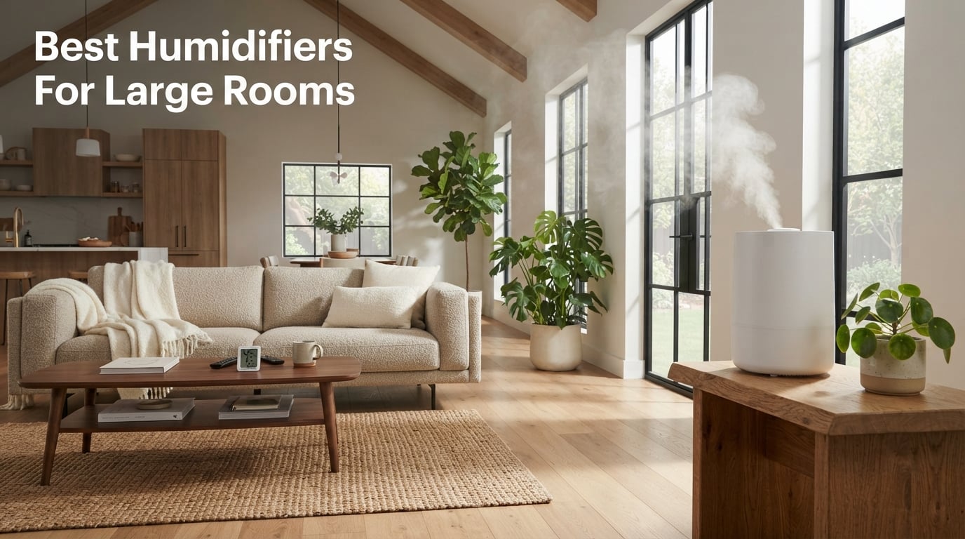 Best Humidifiers For Large Rooms