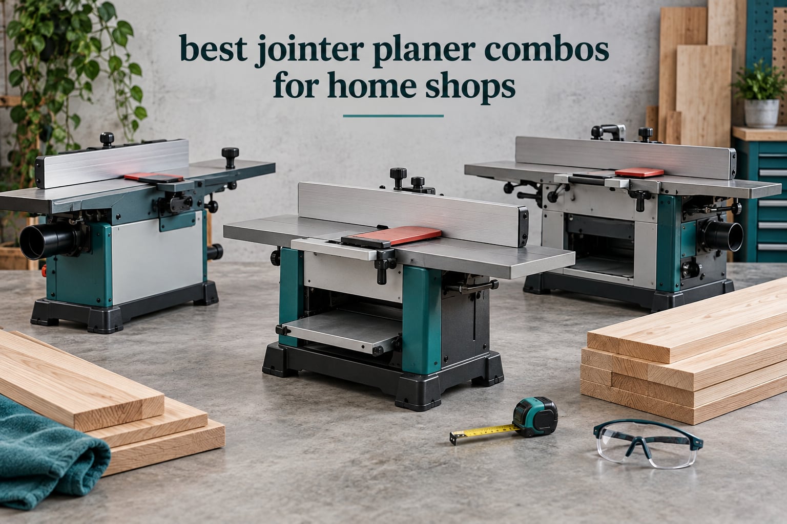best jointer planer combos for home shops