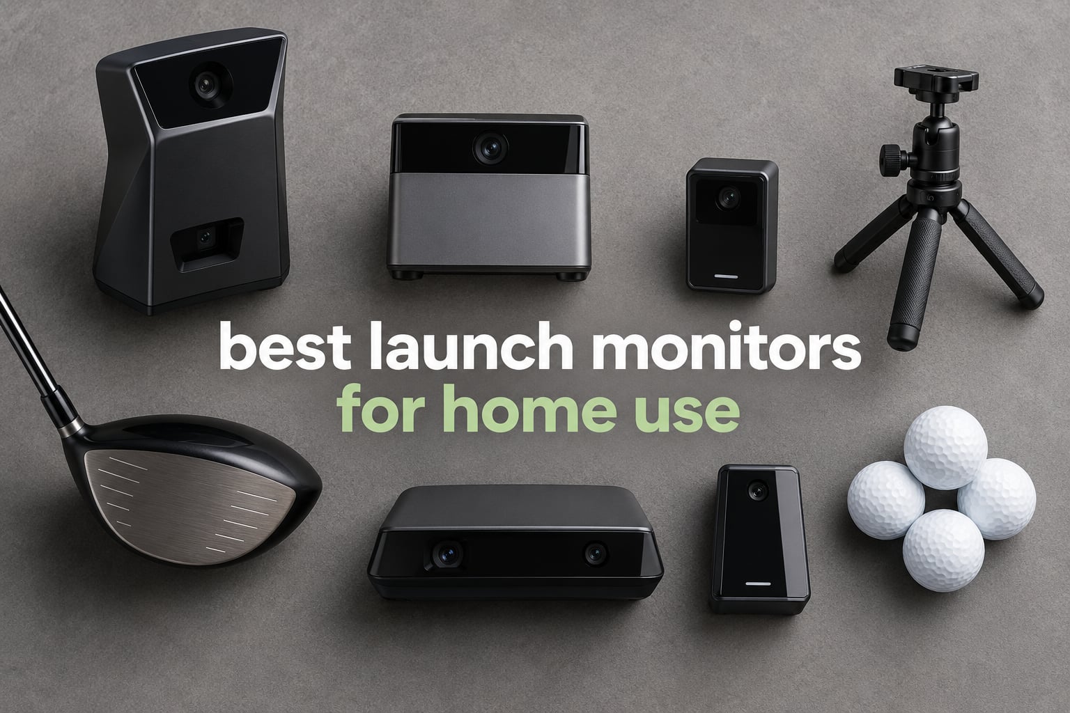 best launch monitors for home use