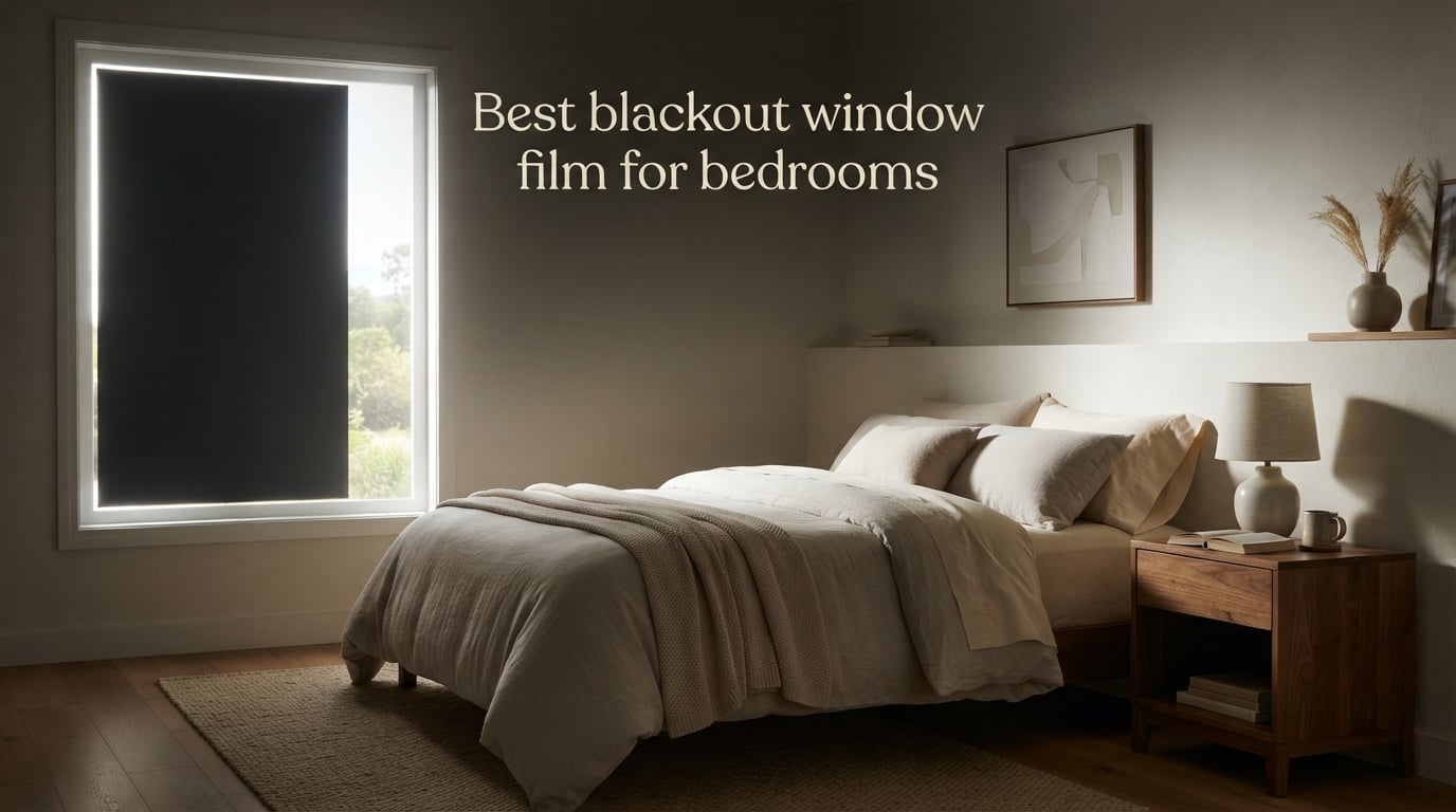 Best blackout window film for bedrooms
