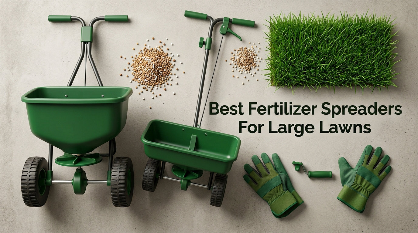 Best Fertilizer Spreaders For Large Lawns