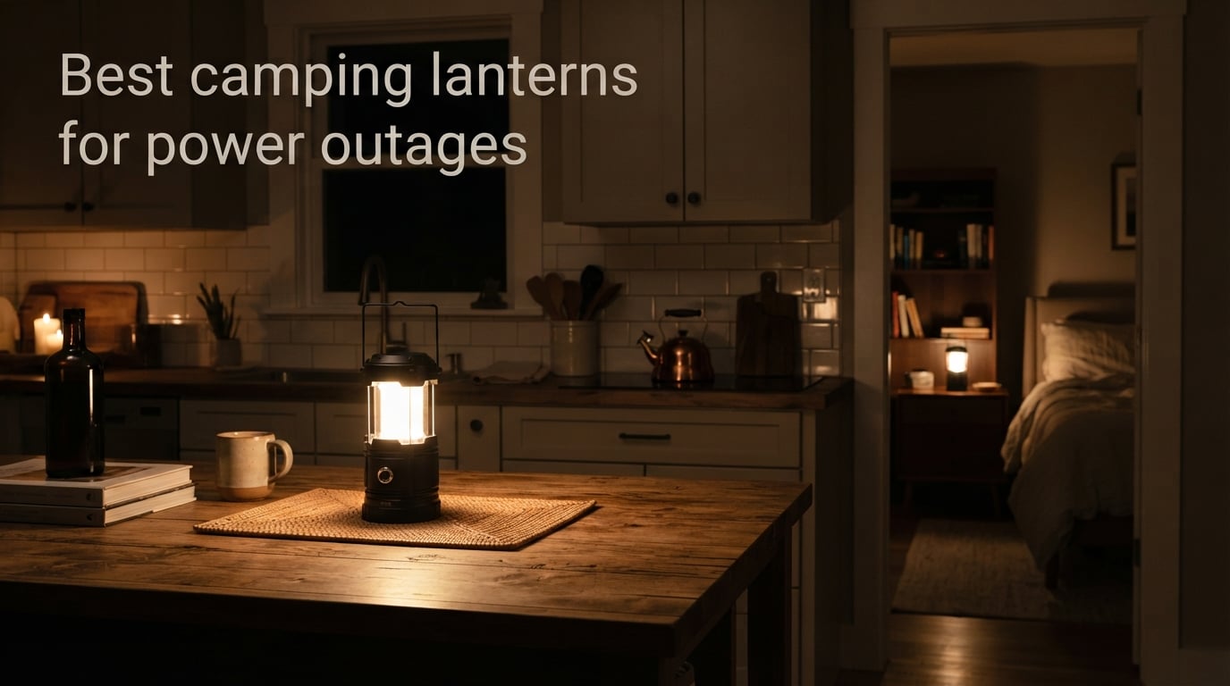 Best camping lanterns for power outages