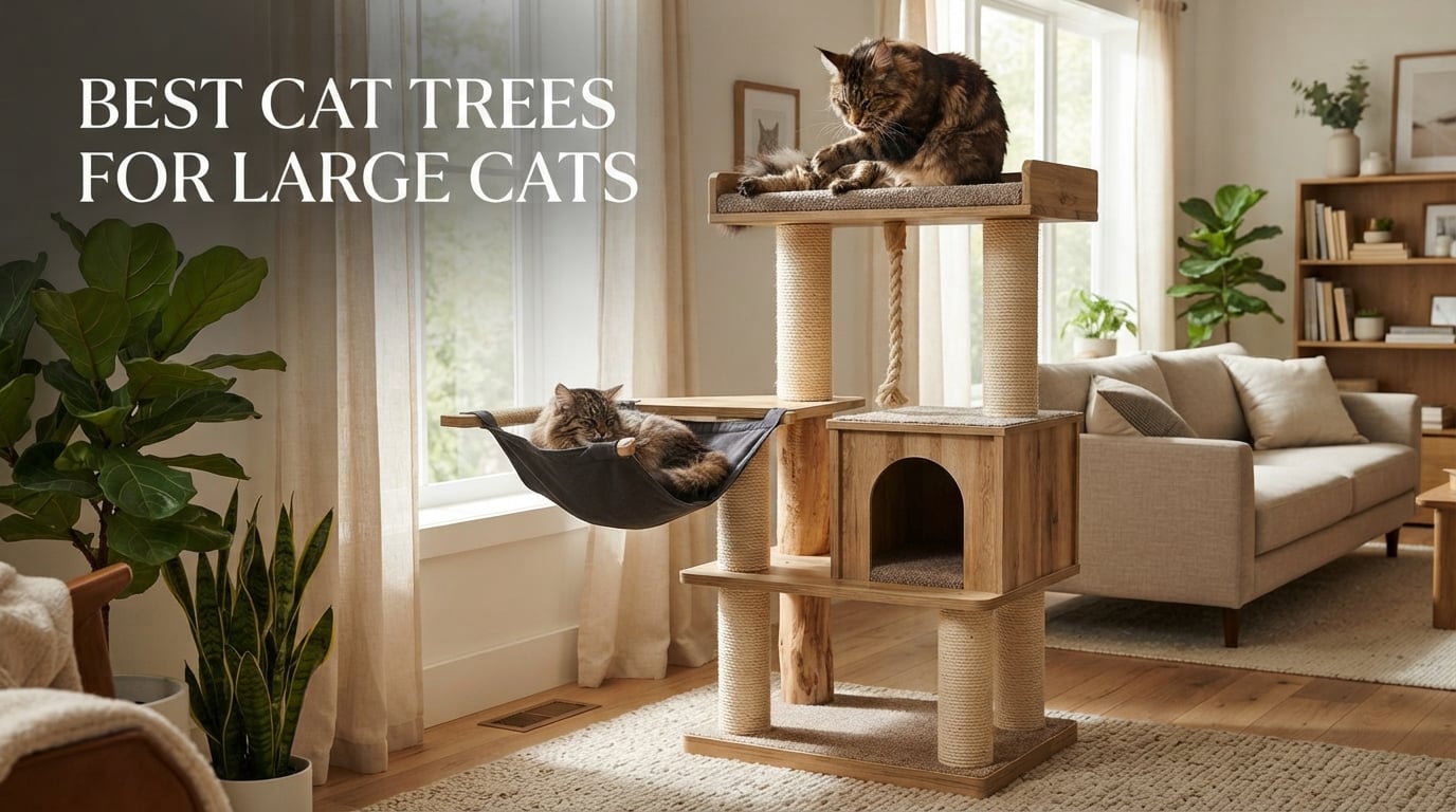 Best cat trees for large cats