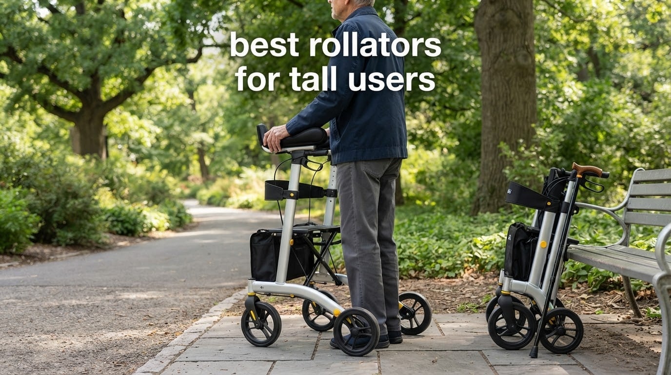best rollators for tall users
