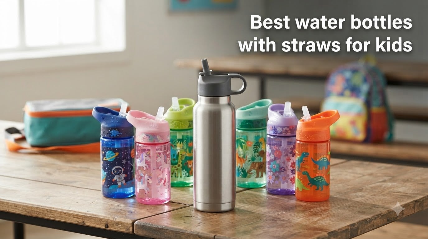 Best water bottles with straws for kids