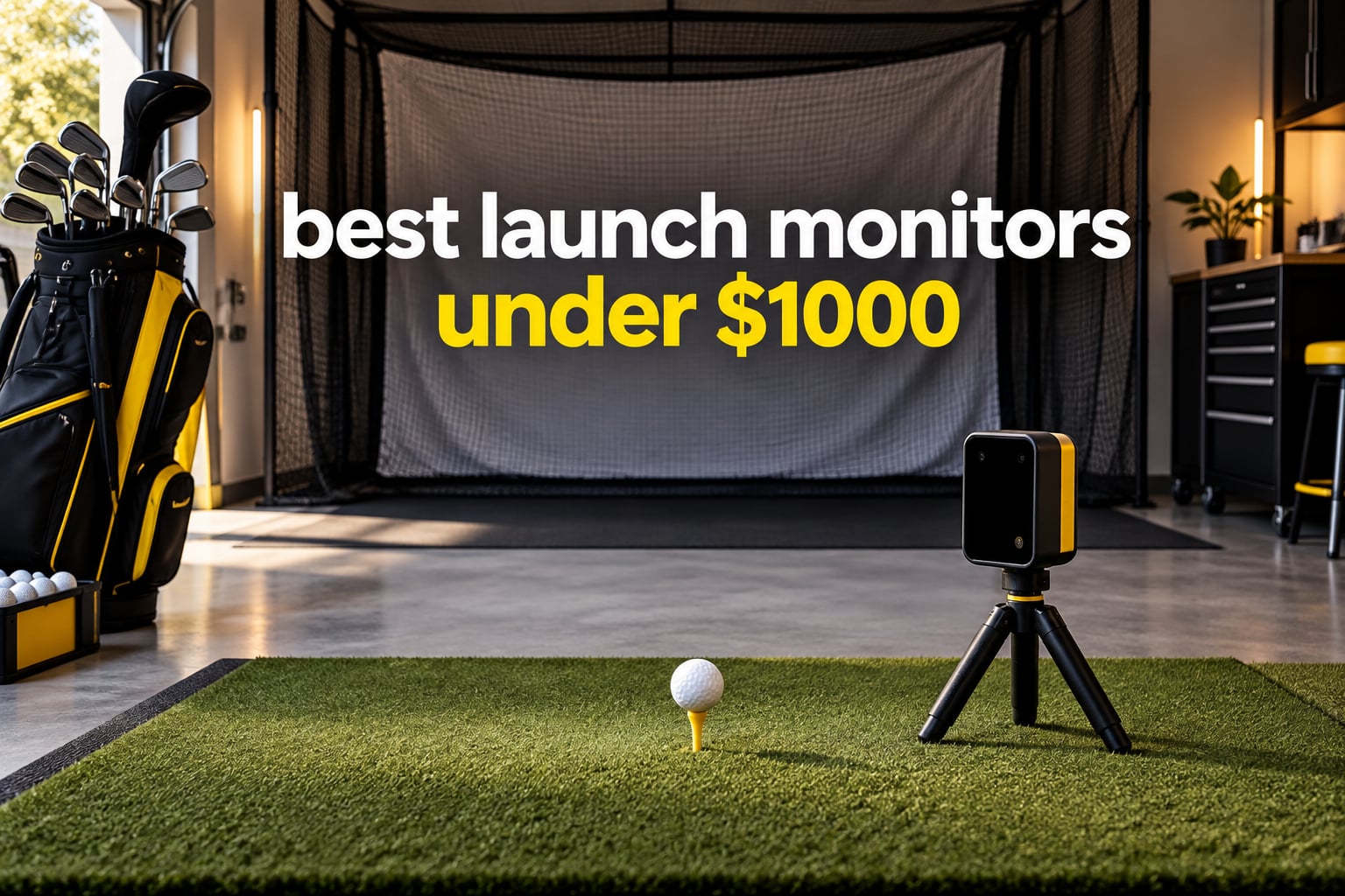 best launch monitors under $1000