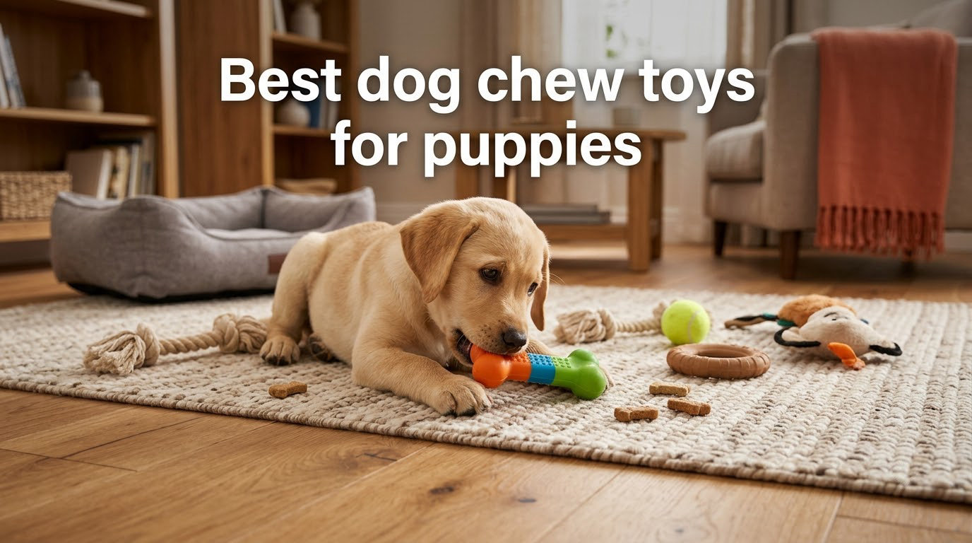 Best dog chew toys for puppies
