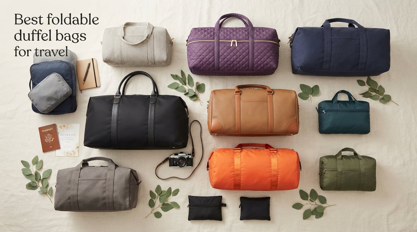 Best foldable duffel bags for travel