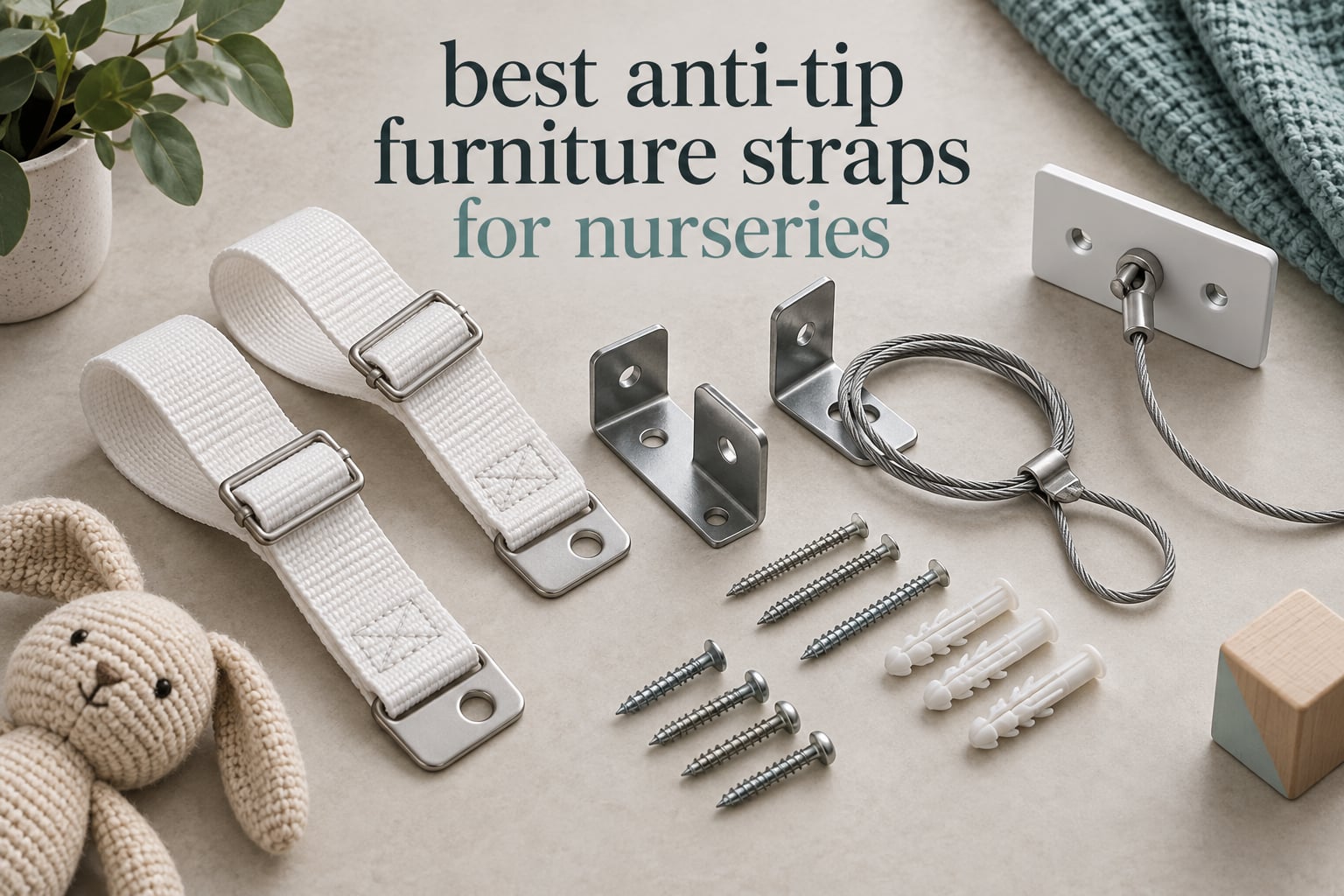 best anti-tip furniture straps for nurseries