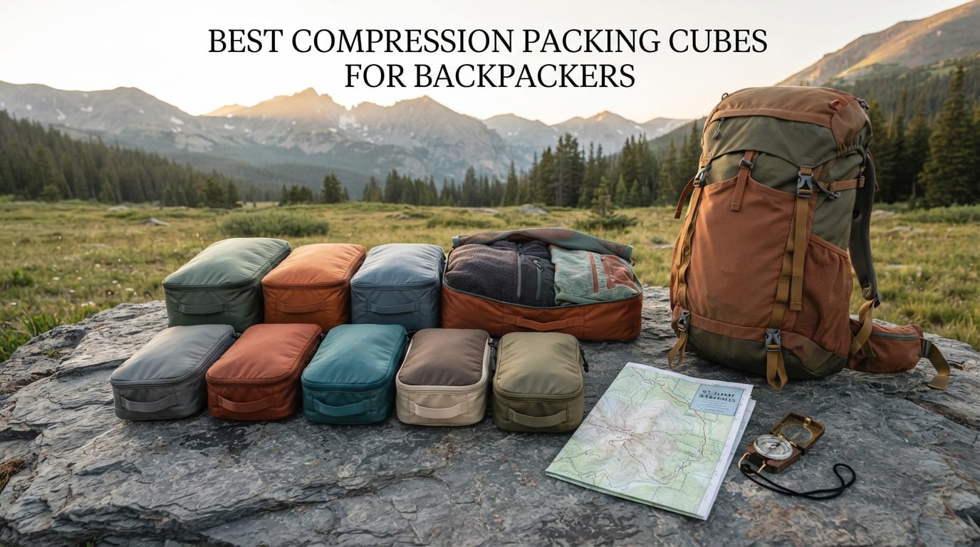 Best compression packing cubes for backpackers