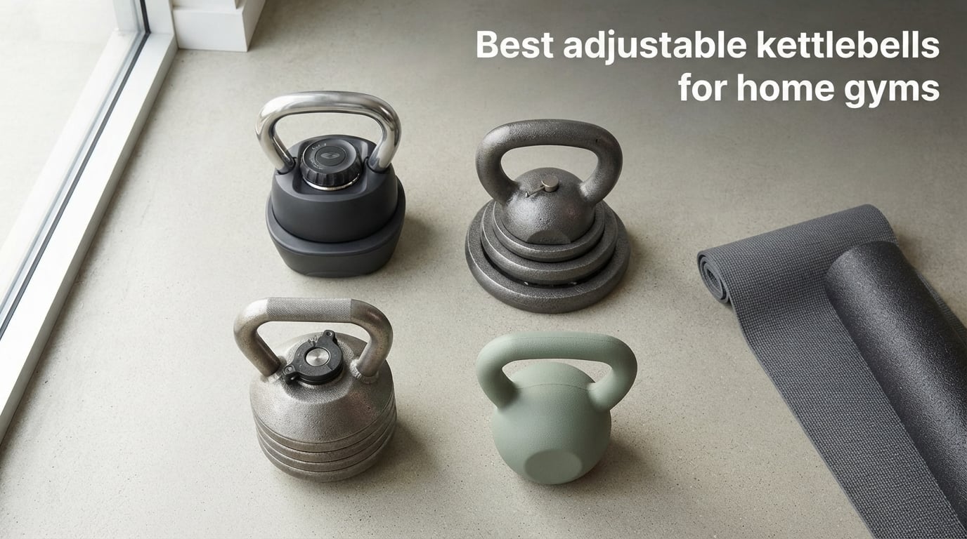 Best adjustable kettlebells for home gyms