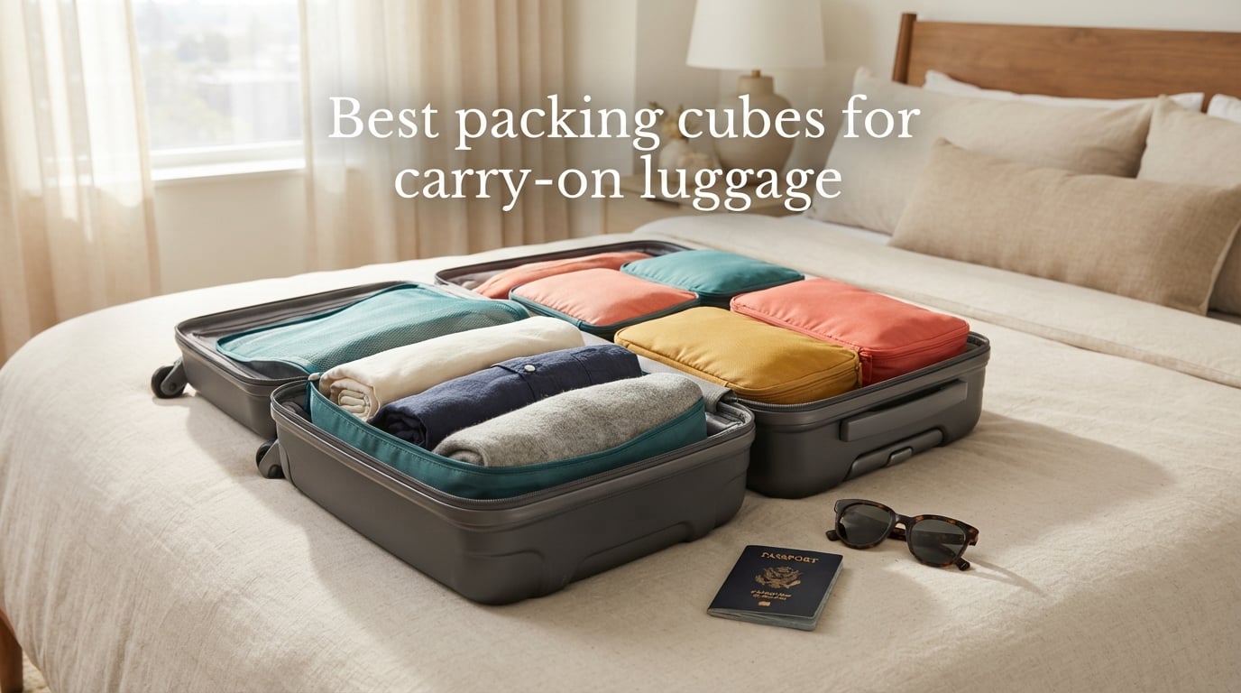 Best packing cubes for carry-on luggage