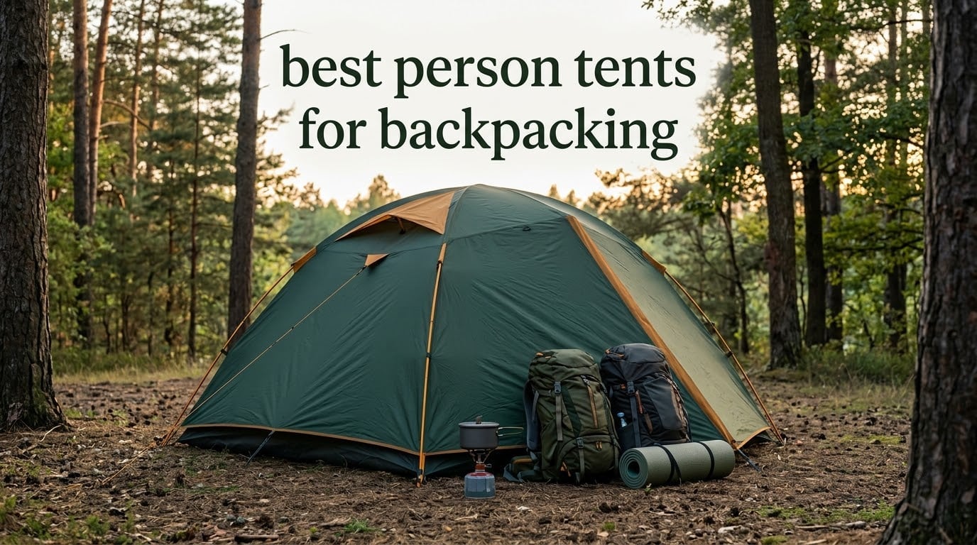 best 4 person tents for backpacking