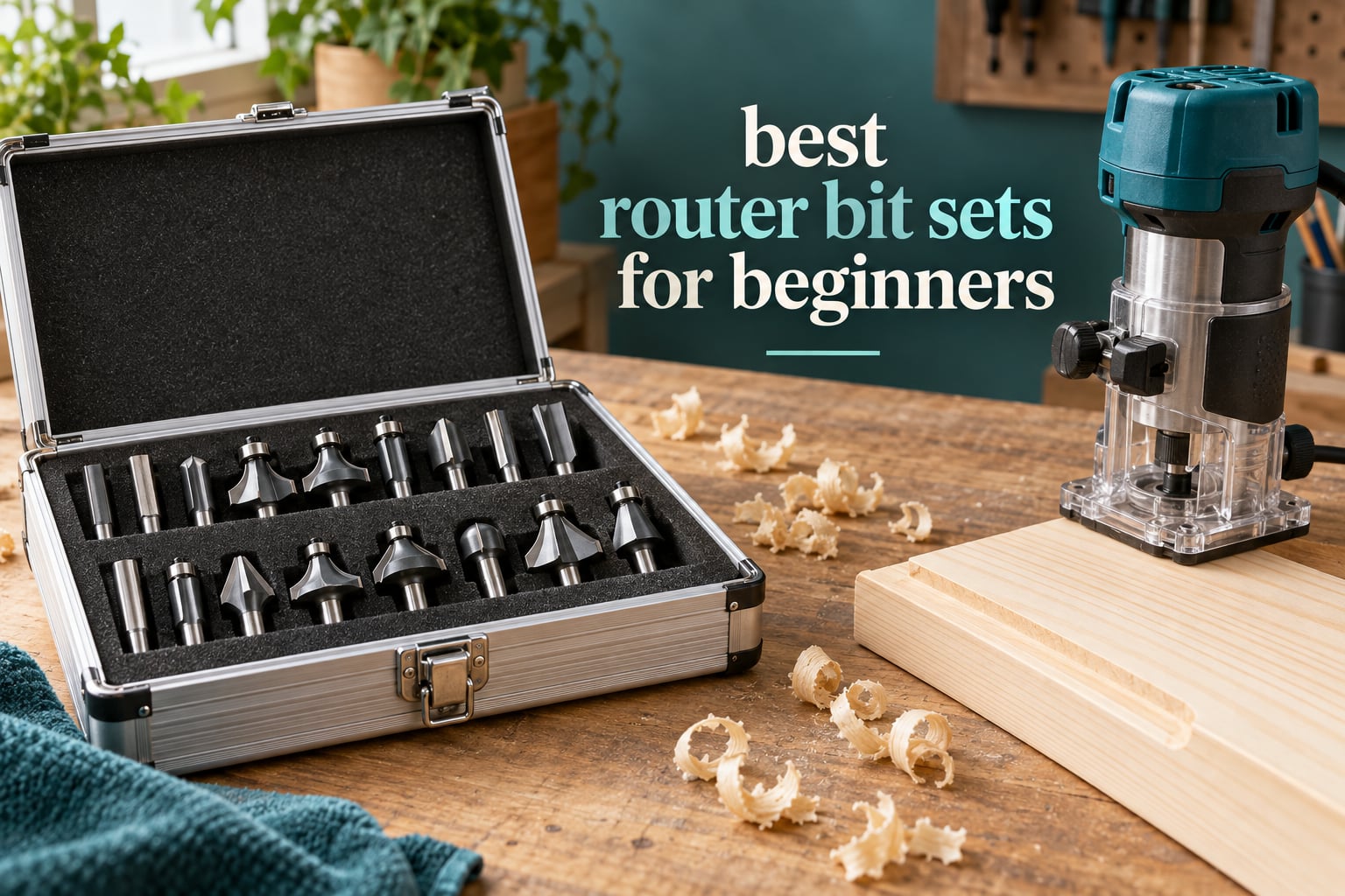 best router bit sets for beginners