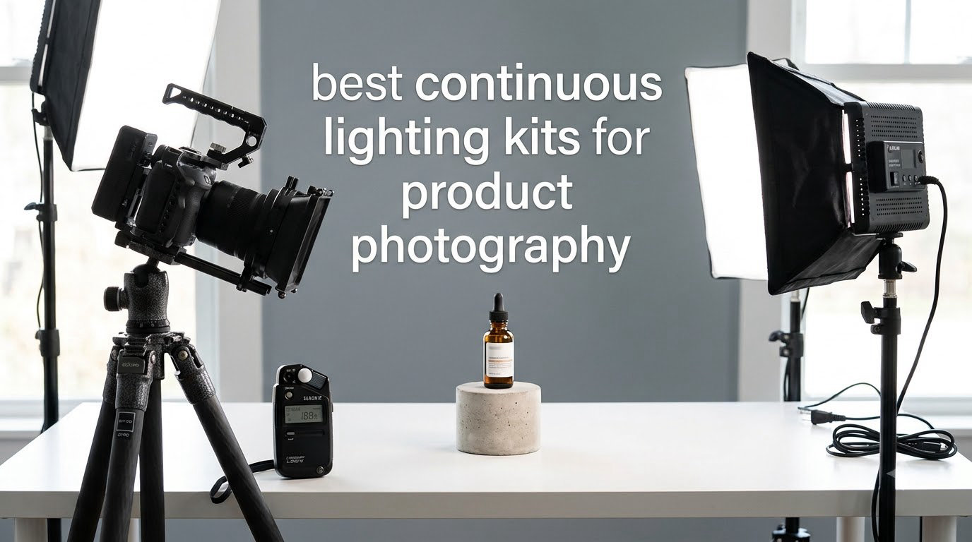 best continuous lighting kits for product photography