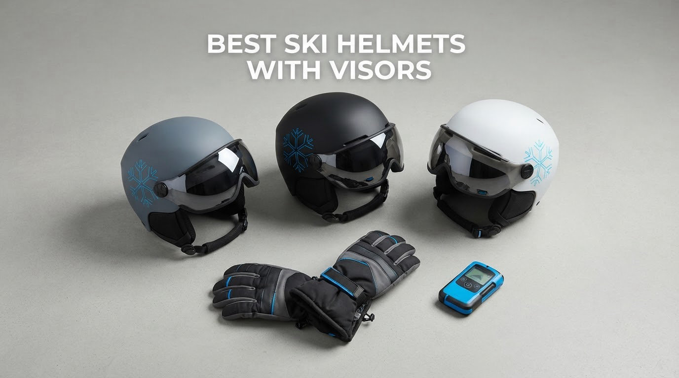 best ski helmets with visors