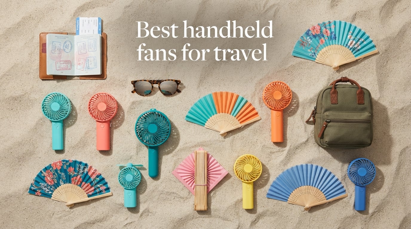 Best handheld fans for travel
