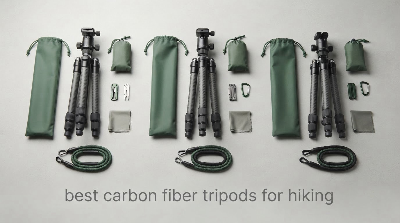 best carbon fiber tripods for hiking
