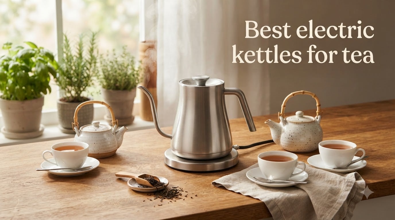 Best electric kettles for tea