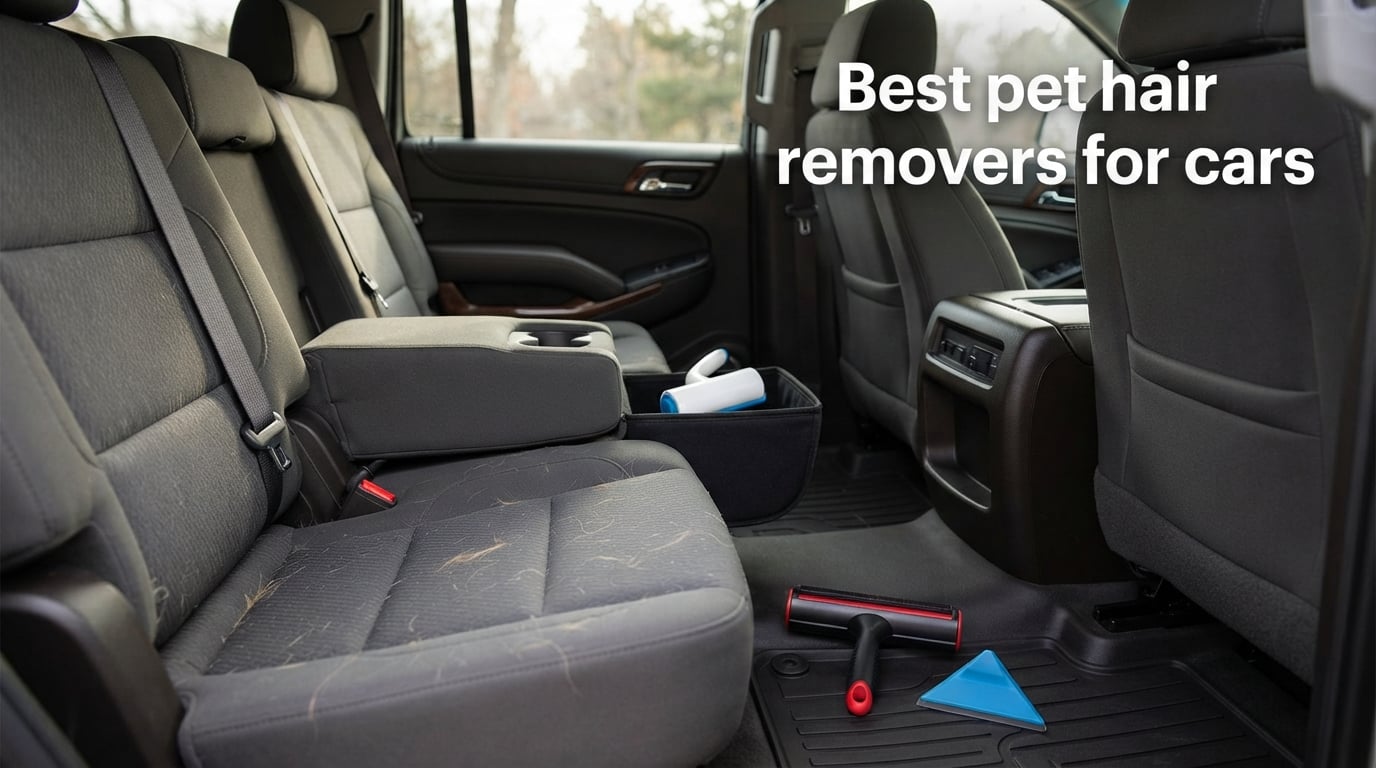 Best pet hair removers for cars