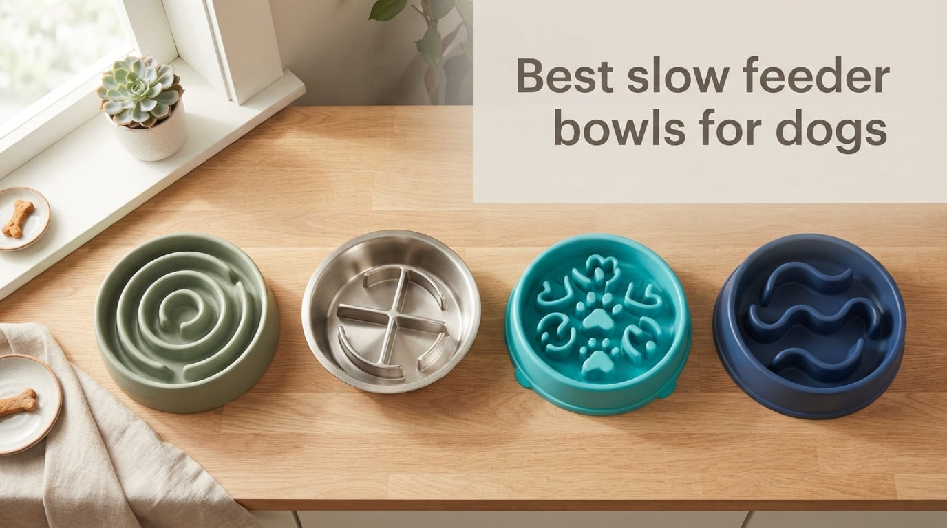 Best slow feeder bowls for dogs